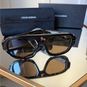 Dolce & Gabbana Black and Brown Sunglasses